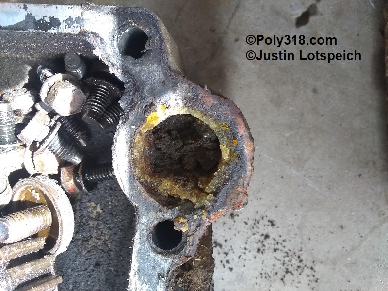 Poly A Block Timing Cover Clogged with Stop Leak