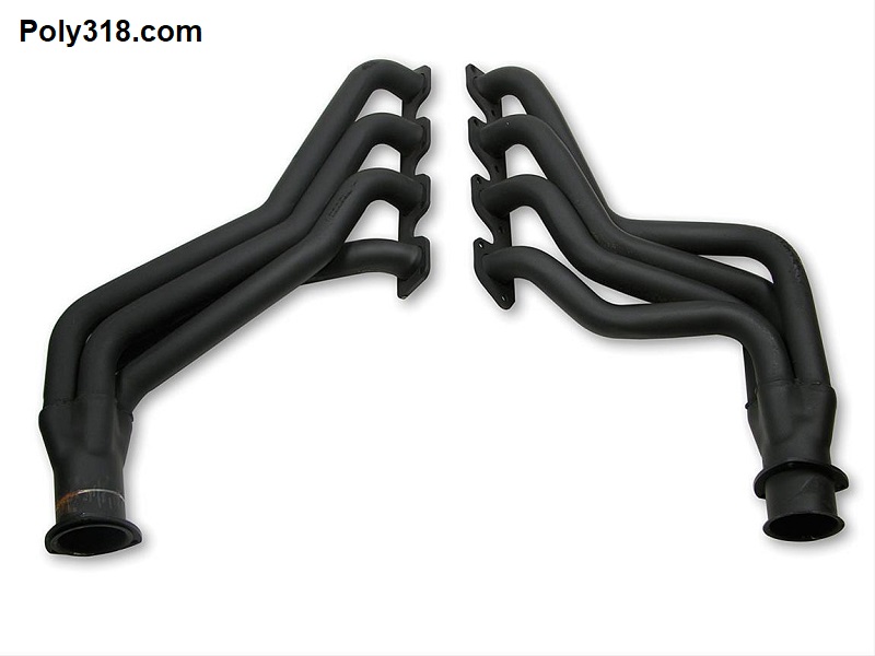 Poly 318 A block Ford Headers 