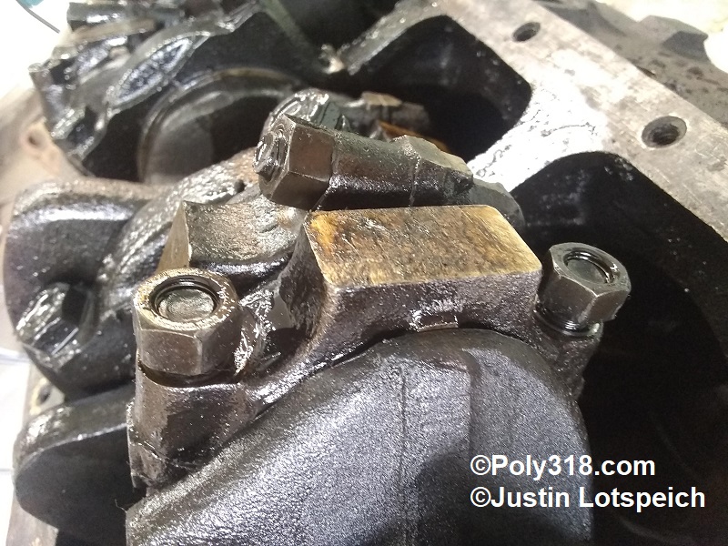 Poly A-block 318 Connecting Rod Nuts Loosened