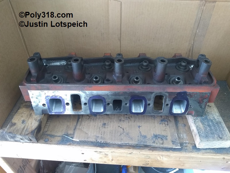 Poly A-block Cylinder Head Ported