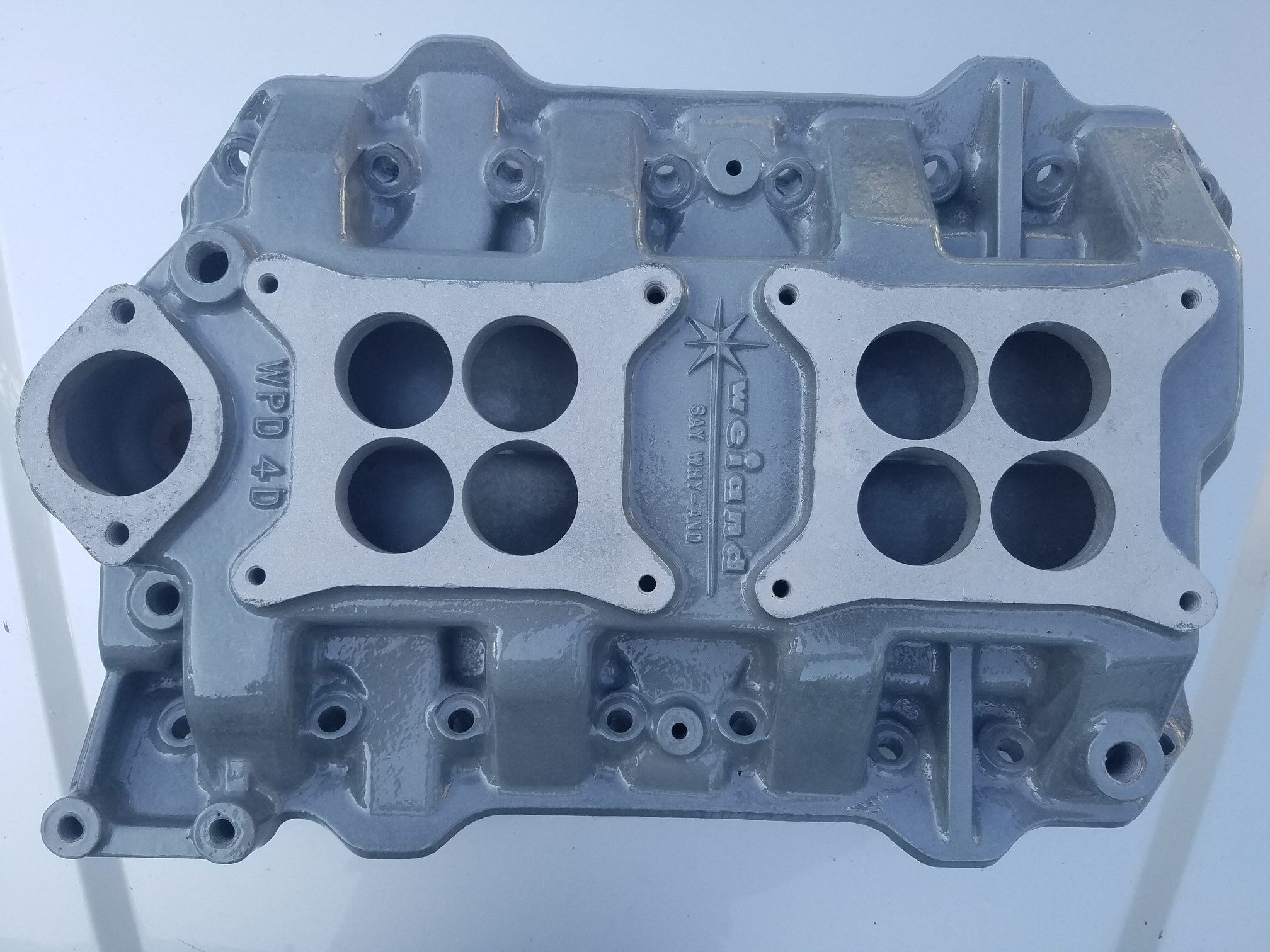 Weiand wpd4d2 poly intake manifold