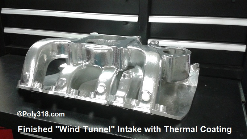 Chrysler Power wind tunnel poly intake manifold