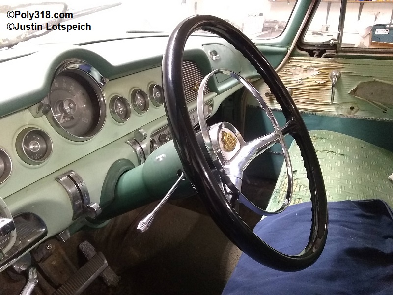 1955 1956 Dodge Plymouth Chrysler DeSoto Steering Column GM Chevy Conversion