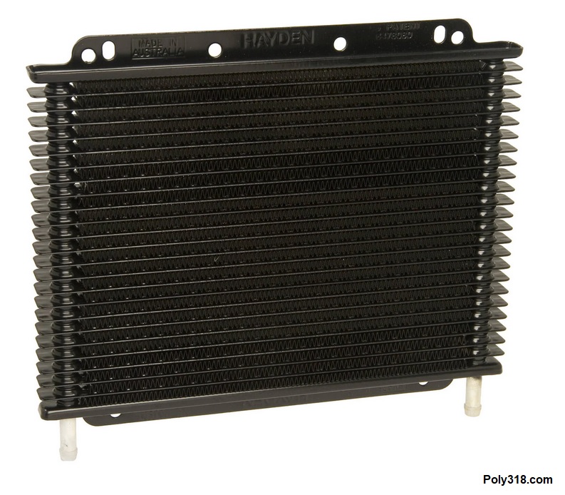 Hayden 678 transmission cooler radiator