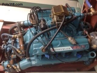 Poly 318 Chrysler M318A Marine Engine 
