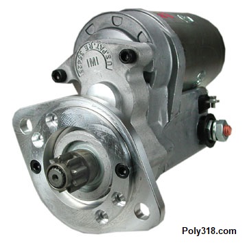 Poly 318 high torque starter motor