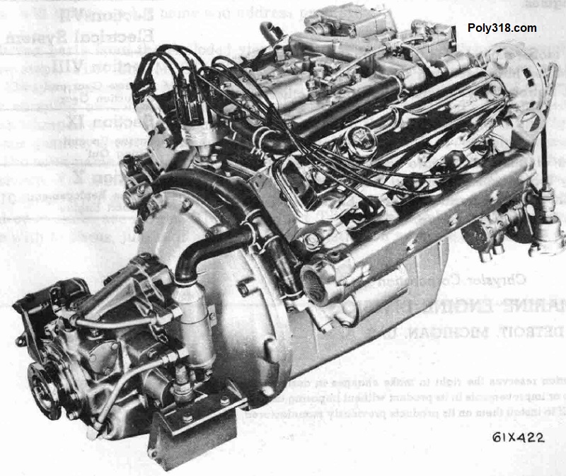 Poly 318 Marine Engine