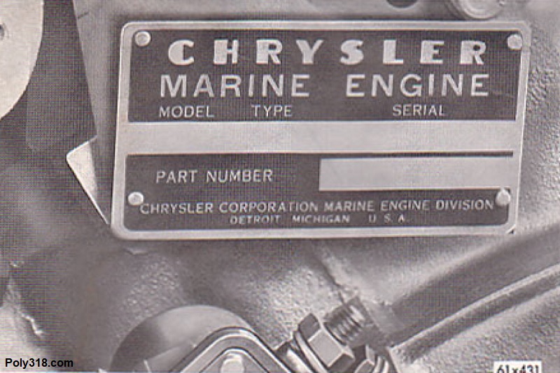 Poly 277 301 303 313 318 326 Engine Identification