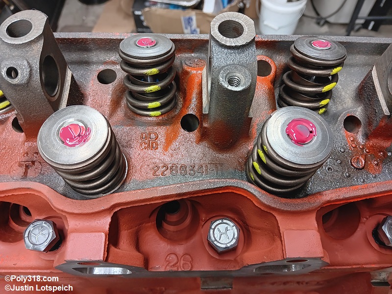 Poly 318 A-block cylinder head installation replacement