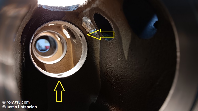 Poly 318 A-block camshaft bearing installation